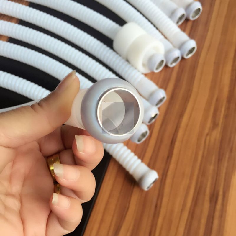 PTFE Corrugated Tubing With Plastic Ball For Connection