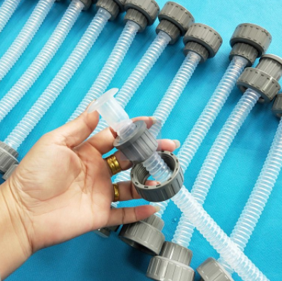 Convoluted PTFE Braided Tube for Industrial Hose Use
